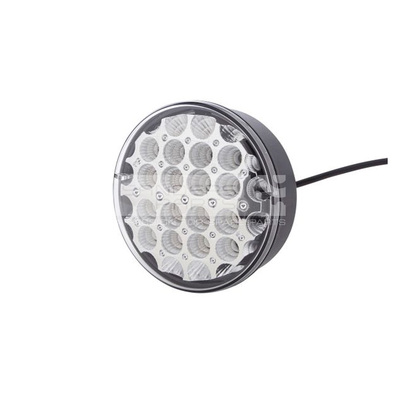 ACHTERLICHT LED 9-31V DIAM 122MM HELDER ROOD